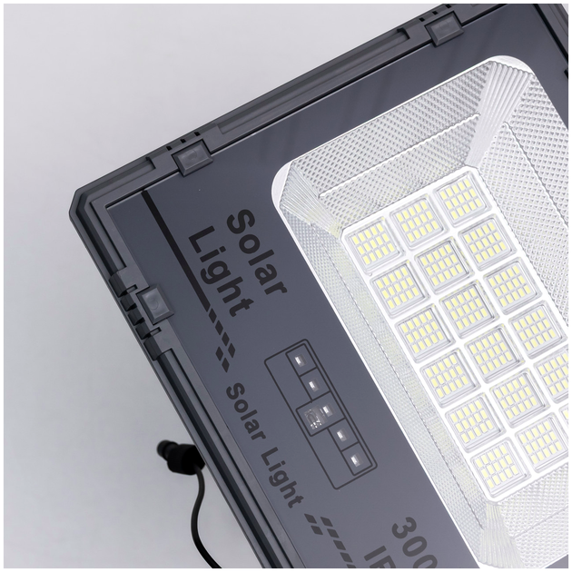 Уличный LED фонарь 300 Вт 270 светодиодов для освещения дворов и улиц ABS HM-3853 - Фото 7 Уличный LED фонарь 300 Вт 270 светодиодов для освещения дворов и улиц ABS HM-3853 - изображение 7