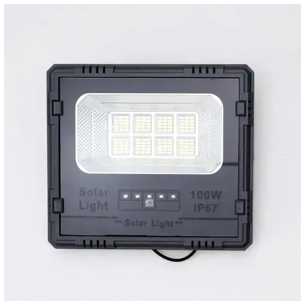 Уличный LED фонарь 100W 120 светодиодов солнечная панель для освещения дворов и улиц HM-3851 - Фото 4 Уличный LED фонарь 100W 120 светодиодов солнечная панель для освещения дворов и улиц HM-3851 - изображение 4