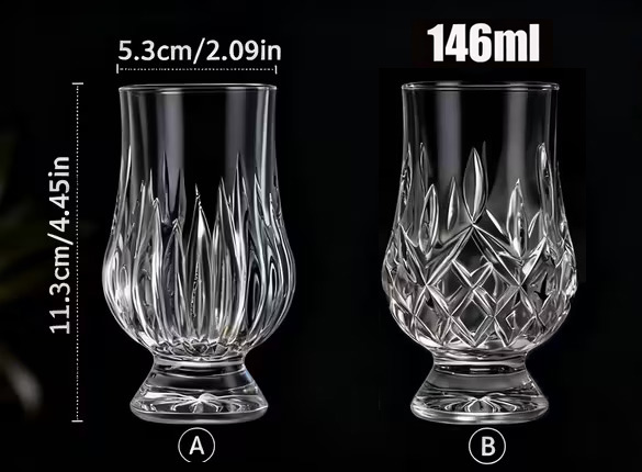 Набір келихів «CRYSTALTULIP» 2 шт., Класичний дизайн - зображення 7