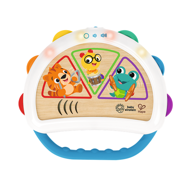 Іграшка для немовлят Hape Magic Touch Tambourine 87-800916 (6943478047181) - зображення 2