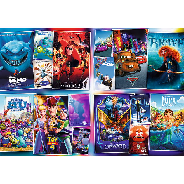 Puzzle Trefl Prime Uft Disney Pixar Collection 6000 elementów 81038 (5900511810387) - obraz 3