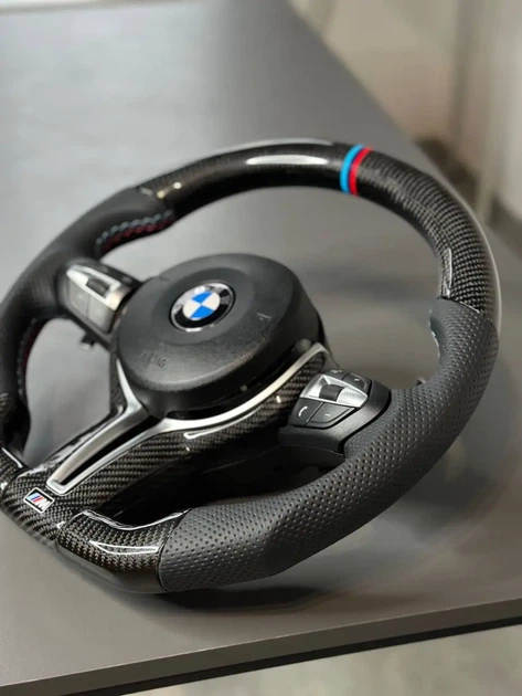 Карбоновий M Руль M Perfomance Кермо BMW F series Карбон F20 F21 F22 F23 F30 F31 F32 F33 F36 X3 F25 F26 F15 F16 - зображення 7