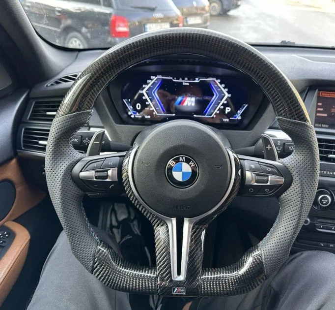Карбонове M кермо M Perfomance Кермо BMW F series Карбон F01 F02 F06 F07 F10 F11 F12 F13 - зображення 10