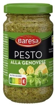 Соус Baresa Pesto Alla Genovese сирний із зеленню 190 г - Фото 1 Соус Baresa Pesto Alla Genovese сирний із зеленню 190 г - зображення 1