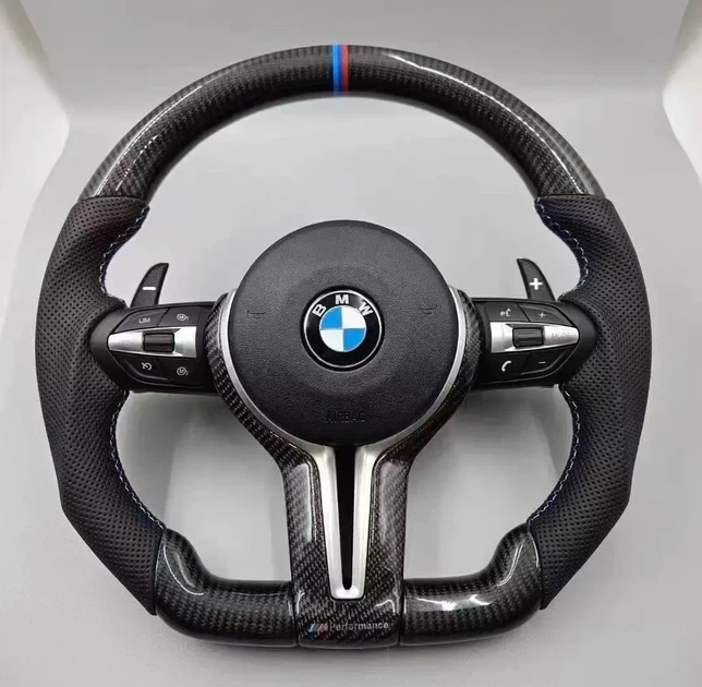 Карбонове M кермо M Perfomance Кермо BMW F series Карбон F01 F02 F06 F07 F10 F11 F12 F13 - зображення 7