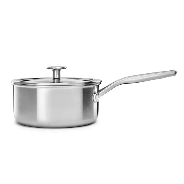 Ковш с крышкой KitchenAid MSS 18 см 2,1 л (CC003257-001) - изображение 9