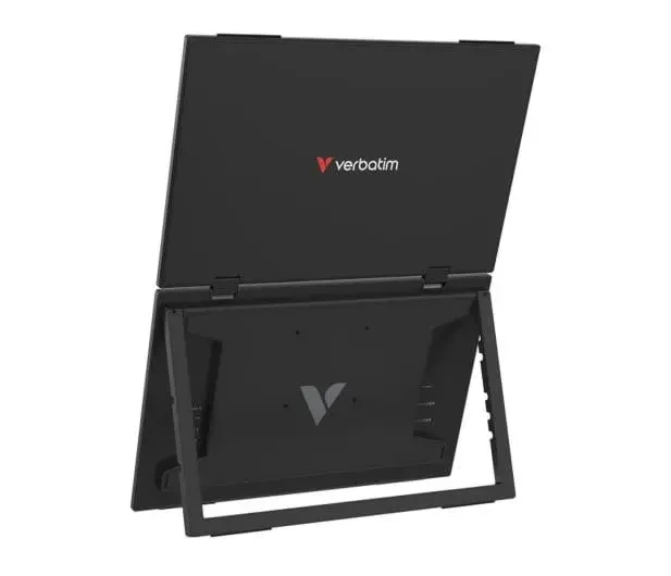 Монітор Verbatim Dual Portable Monitor 15.6" Full HD (подвійний вертикальний екран) (32403) - изображение 2