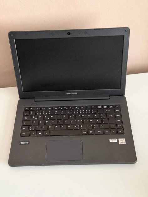 Ультрабук Medion Akoya E11412 / 14" (1366x768) TN / Intel Core i5-10210U (4 (8) ядра по 1.6 - 4.2 GHz) / 8 GB DDR4 / 120 GB SSD / Intel UHD Graphics / WebCam / NEW АКБ / Windows 11 б/в - Фото 2 Ультрабук Medion Akoya E11412 / 14" (1366x768) TN / Intel Core i5-10210U (4 (8) ядра по 1.6 - 4.2 GHz) / 8 GB DDR4 / 120 GB SSD / Intel UHD Graphics / WebCam / NEW АКБ / Windows 11 б/в - зображення 2