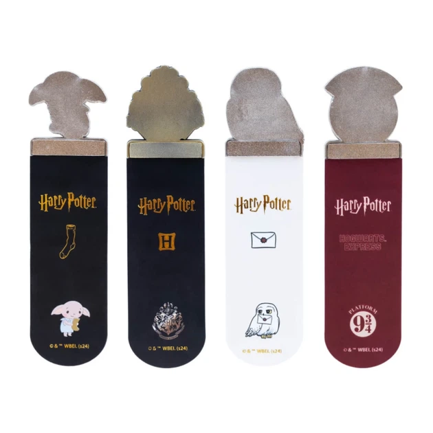 Набор закладок для книг Harry Potter 4 шт. (SET4M002) - изображение 2