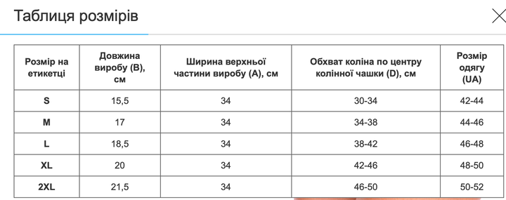 Наколенник эластичный с ребрами жесткости и и фиксирующим ремнем Rigorer 3430202 размер 2XL Black-Blue - изображение 8