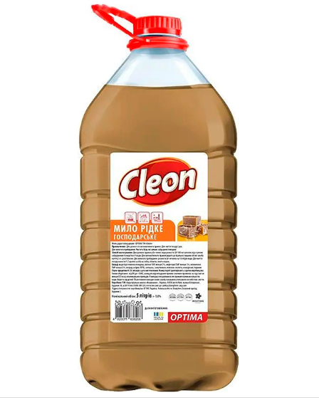 Мило рідке господарське Optima Cleon 5 л - Фото 1 Мило рідке господарське Optima Cleon 5 л - изображение 1