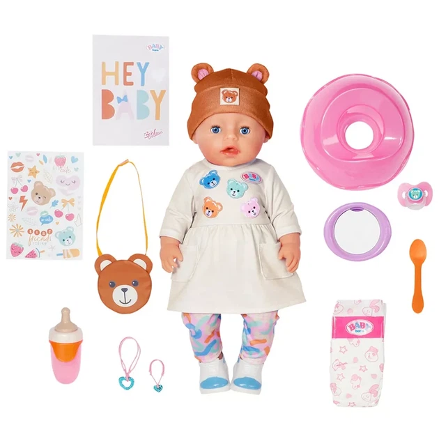 Лялька Baby Born Емма-Тедді 43 см (836651) - зображення 3
