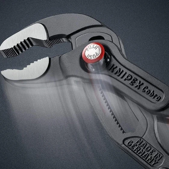 Сантехнические клещи KNIPEX KNIPEX 87 21 250 QuickSet (с автоспуском) - Фото 3 Сантехнические клещи KNIPEX KNIPEX 87 21 250 QuickSet (с автоспуском) - изображение 3
