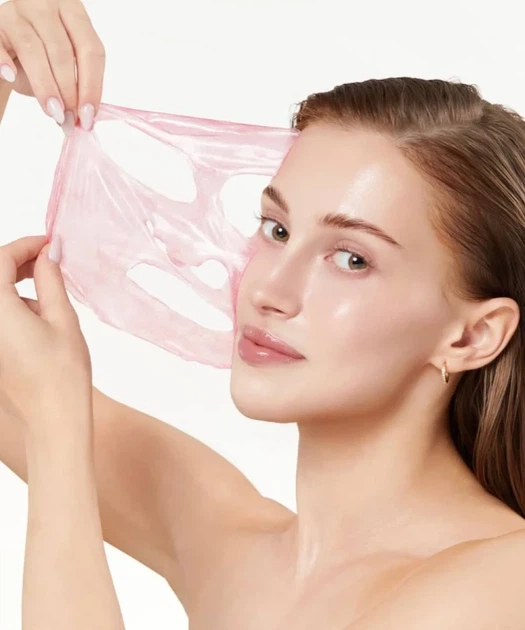 Нічна маска-плівка для обличчя MEDICUBE PDRN Pink Caffeine Night Wrapping Mask 75 мл — підтягуюча маска з PDRN та кофеїном - зображення 2
