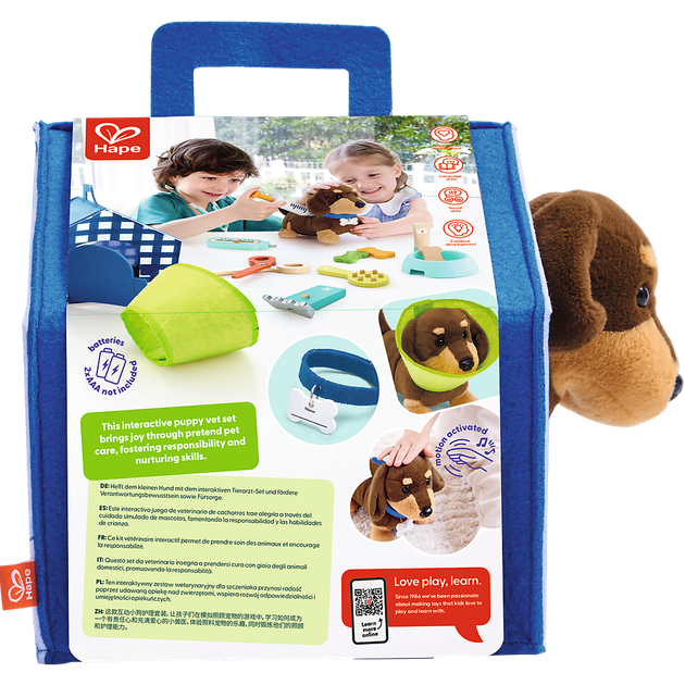 Игровой набор Hape Маленький ветеринар (E3229A) (6943478051447) - изображение 2