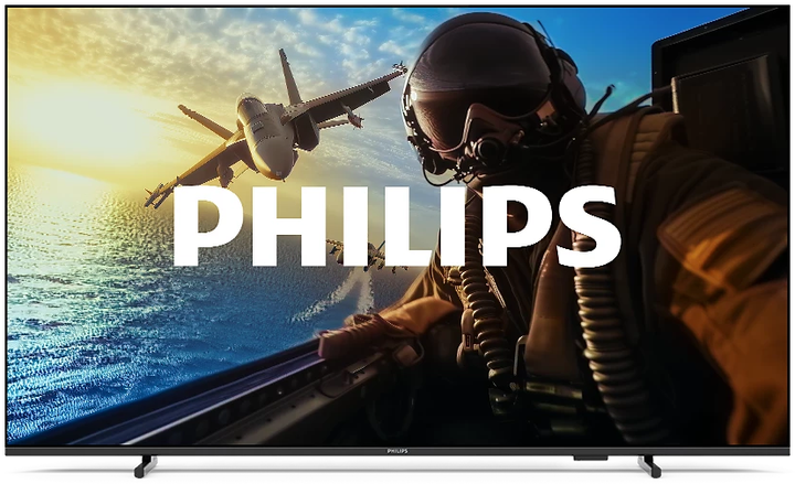 Телевізор 65" Philips LED 4K 60Hz Smart Titan OS Black - Фото 1 Телевізор 65" Philips LED 4K 60Hz Smart Titan OS Black - изображение 1