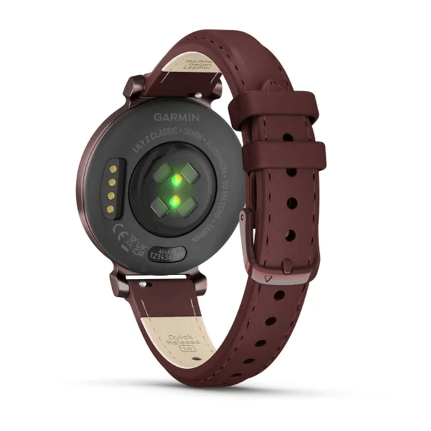 Годинник Garmin Lily® 2 Classic, Burgundy, 35 мм - зображення 7