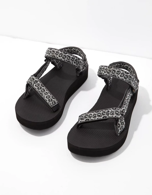 Жіночі босоніжки з леопардовим принтом Teva Midform Universal Leopard Sandal пляжні літні легкі сандалі тева розмір 39 - зображення 2