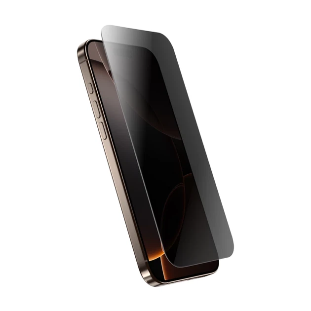 Szkło ochronne Crong Privacy 3D Armour Glass do iPhone 17 Pro Max / iPhone 16 Pro Max (5904310705684) - obraz 2