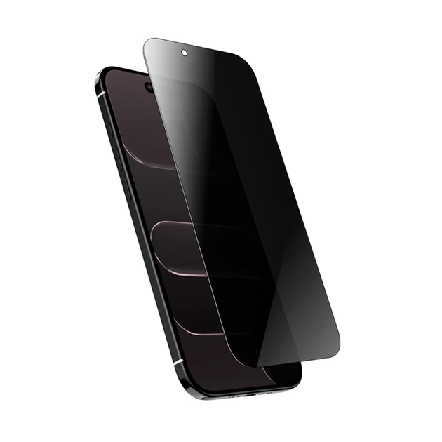 Szkło ochronne Crong Privacy 3D Armour Glass do iPhone Air Clear (5904310706285) - Zdjęcie 2 Szkło ochronne Crong Privacy 3D Armour Glass do iPhone Air Clear (5904310706285) - obraz 2