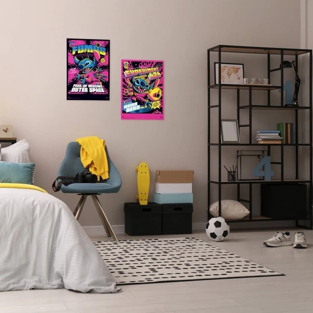 Набор минипостеров Disney Stitch 38x52 см 2 штуки (SETMP016) - изображение 7