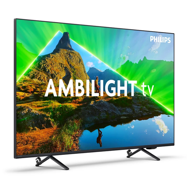 Телевизор Philips 75PUS8319/12, 75", UHD 4K, 60 Гц, Ambilight, Titan OS, 350 нит, Dolby Atmos, звук 20 Вт, пульт с микрофоном - изображение 2