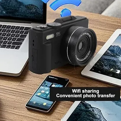 Цифровая ретро-камера 5K 75MP, Wi-Fi - изображение 2