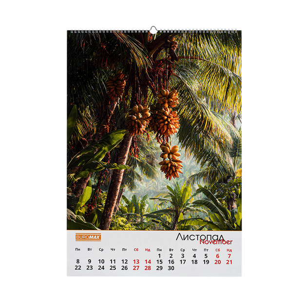 Календарь настенный на 2027 год А2, 1 пружина Tropic (BM.210655) - изображение 12