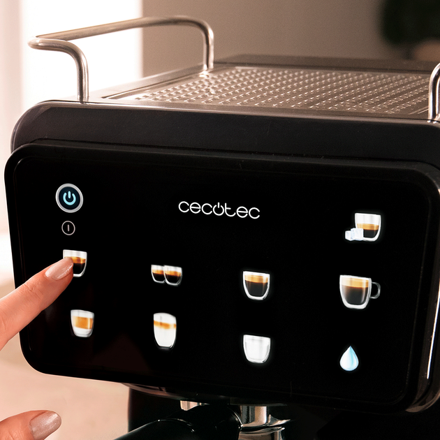 Кавоварка рожкова Cecotec Power Espresso Touch ColdBrew Latte - зображення 3