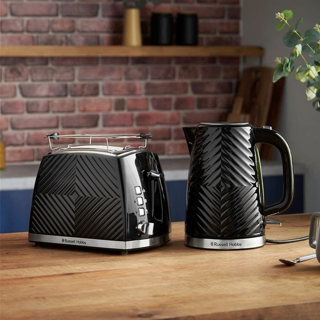 Електрочайник Russell Hobbs Groove Black 26380-70 - изображение 6