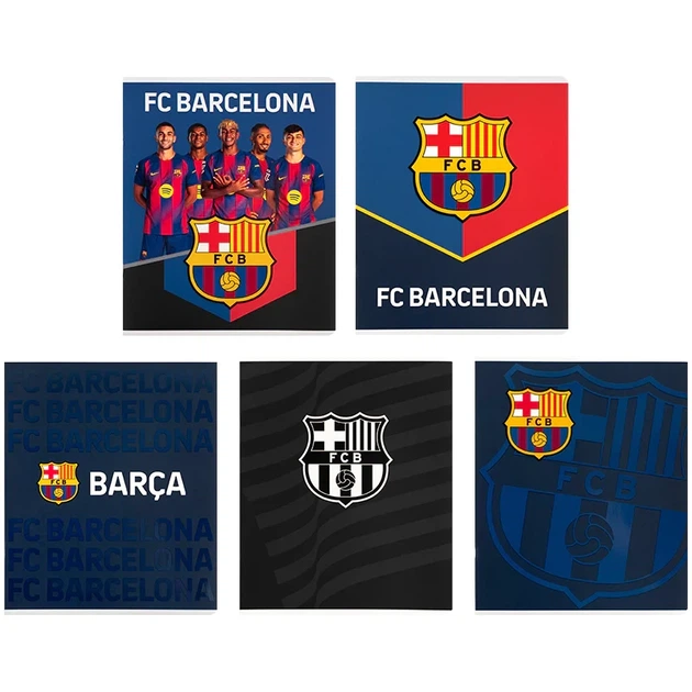 Тетрадь школьная Kite FC Barcelona BC26-238, 24 листа, клетка - изображение 7