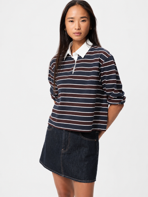 Юбка джинсовая мини летняя прямая женская Uniqlo 803525485 M Синяя (1160348609) - Фото 1 Юбка джинсовая мини летняя прямая женская Uniqlo 803525485 M Синяя (1160348609) - изображение 1