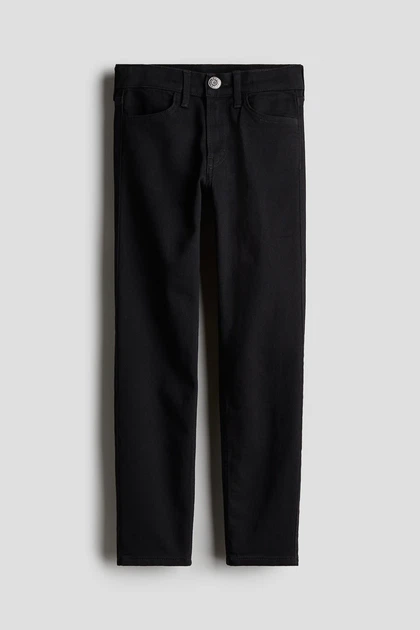Джинси H&M Comfort Stretch Slim Fit для хлопчика 8-9 зріст 134 чорні - Фото 1 Джинси H&M Comfort Stretch Slim Fit для хлопчика 8-9 зріст 134 чорні - изображение 1