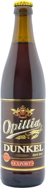 Упаковка пива Opillia Export Dunkel темное фильтрованное 4.8% 0.5 л x 12 шт (4820158672258) - изображение 2