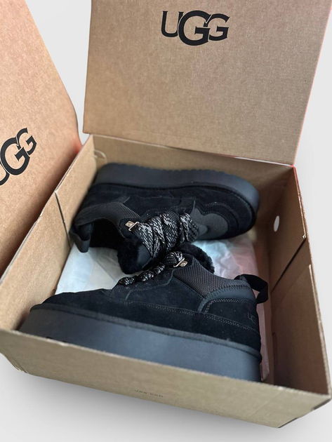 Жіночі Кросівки з Набивкою Ugg Lowmel Sneaker Black 39 - Фото 7 Жіночі Кросівки з Набивкою Ugg Lowmel Sneaker Black 39 - зображення 7