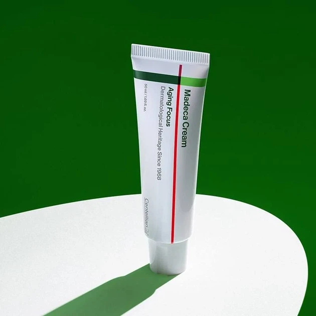 Антивіковий крем для обличчя CENTELLIAN24 Madeca Cream Aging Focus 50 мл для пружності та відновлення шкіри - изображение 3