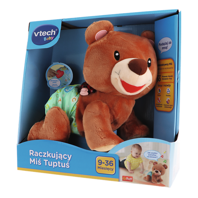 Interaktywny miś Vtech Baby Kravlebamse (5766181189181) - Zdjęcie 3 Interaktywny miś Vtech Baby Kravlebamse (5766181189181) - obraz 3