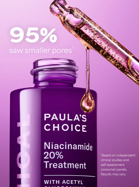 Сыворотка для лица Paula's Choice Niacinamide 20% Treatment с ниацинамидом 20% 20 мл - изображение 2