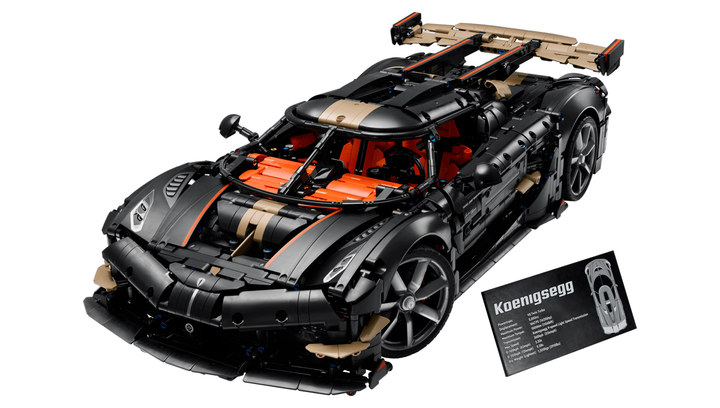 Конструктор Lego Koenigsegg Sadair's Spear Technic 42232 - изображение 3