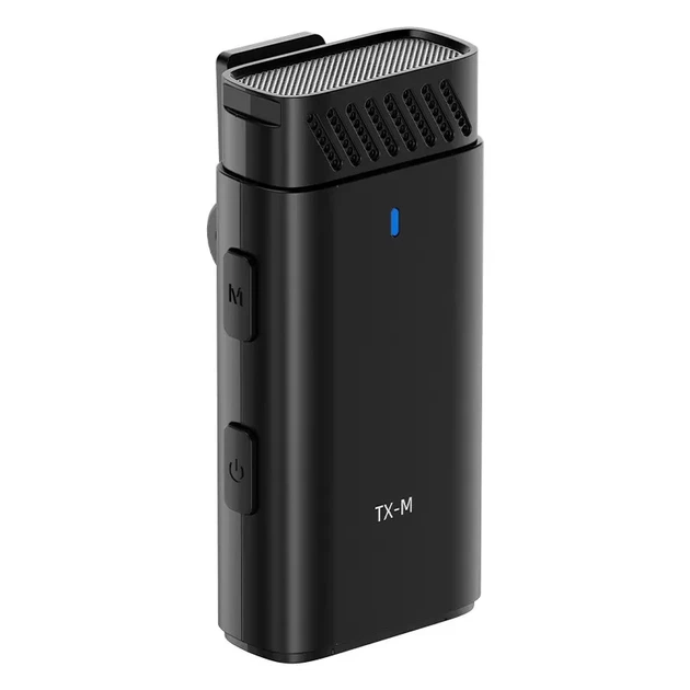 Беспроводная микрофонная система Ulanzi HM2301 Dual Channel Type-C пластик черный - Фото 3 Беспроводная микрофонная система Ulanzi HM2301 Dual Channel Type-C пластик черный - изображение 3