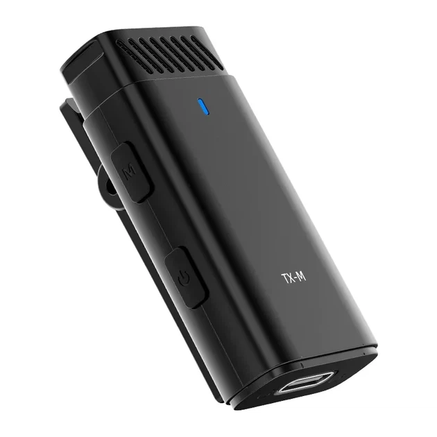 Беспроводная микрофонная система Ulanzi HM2301 Dual Channel Type-C пластик черный - Фото 4 Беспроводная микрофонная система Ulanzi HM2301 Dual Channel Type-C пластик черный - изображение 4