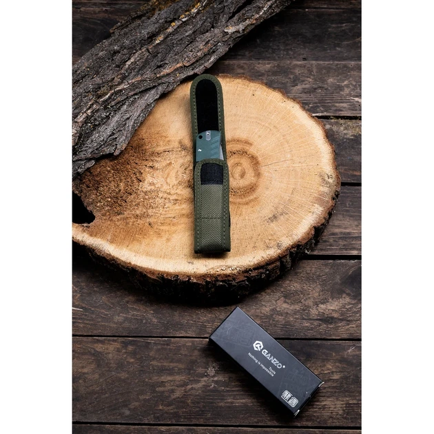 Чехол для ножей Knife Bag-2 нейлоновый 23,2х3х15,2 см салатовый - Фото 5 Чехол для ножей Knife Bag-2 нейлоновый 23,2х3х15,2 см салатовый - изображение 5