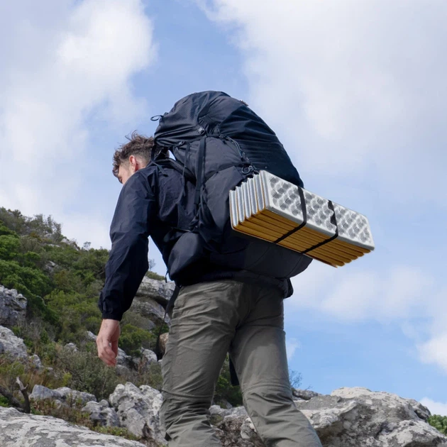 Коврик складной Naturehike CNK2550WS030 IXPE алюминиевая пленка 185х56 см оливково-зеленый - изображение 9