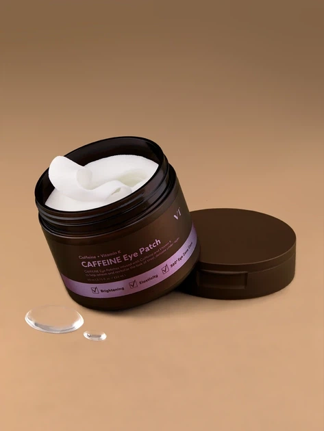 Патчи для кожи вокруг глаз с кофеином Vt Cosmetics Caffene Eye Patch 60 шт/110 мл - изображение 3