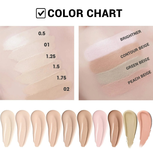 Консилер The Saem Cover Perfection Tip Concealer 02 Rich Beige для маскировки недостатков кожи 6.5 г - изображение 3