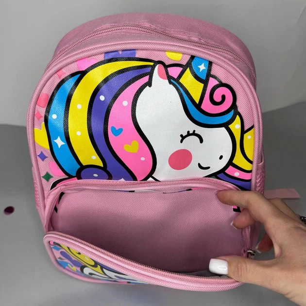 Детский рюкзак «Unicorn» (Единорог) для девочки 33×29×13 см - изображение 5