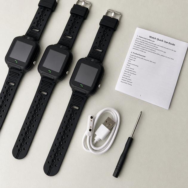 Дитячий смарт годинник Smart Watch з GPS і SIM-карткою, сенсорний дисплей, камера, дзвінки, захист від води та пилу для щоденного використання - зображення 6