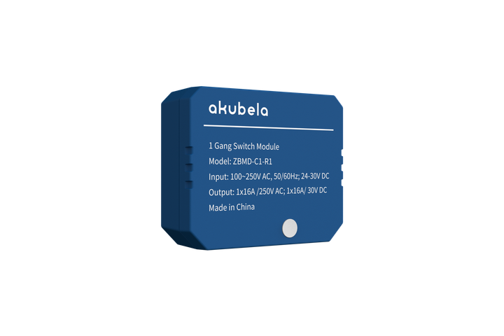 1 канальний вимикач AKUBELA ZigBee ZBMD-C1-R1 - Фото 3 1 канальний вимикач AKUBELA ZigBee ZBMD-C1-R1 - изображение 3