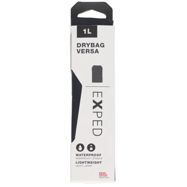 Гермомешок Exped Drybag Versa 1 Black - изображение 2