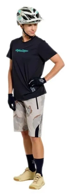 Джерсі TLD WOMENS LILIUM RIDE SS TEE; SIGNATURE [BLACK] S (OBOD_375072002) - изображение 2